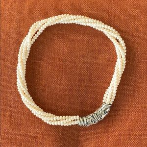 Silpada Vintage Pearl choker.